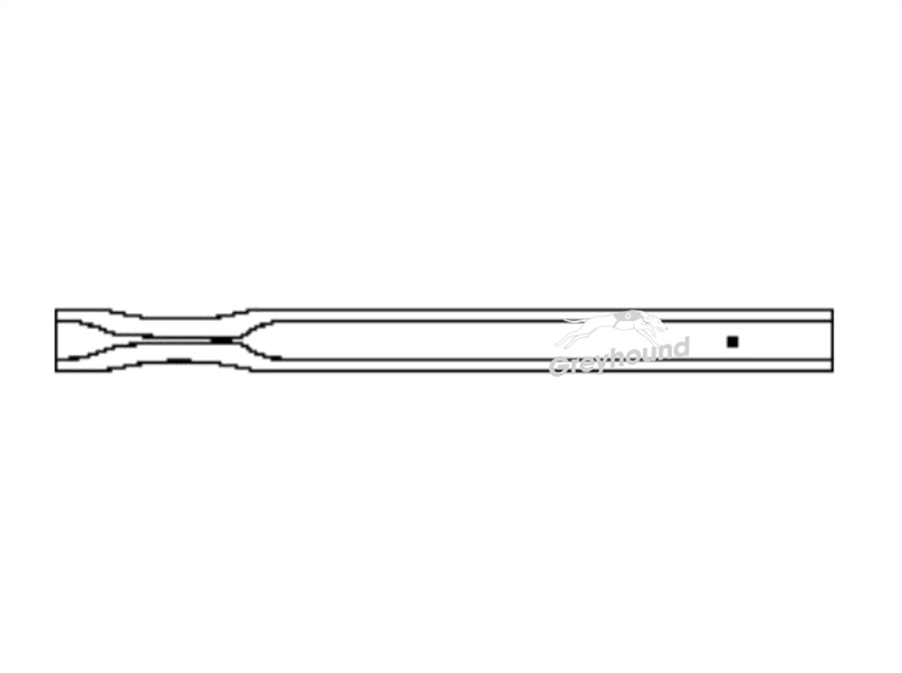Picture of Inlet Liner - ConnecTite with top hole, 4mmID, 78.5mm length